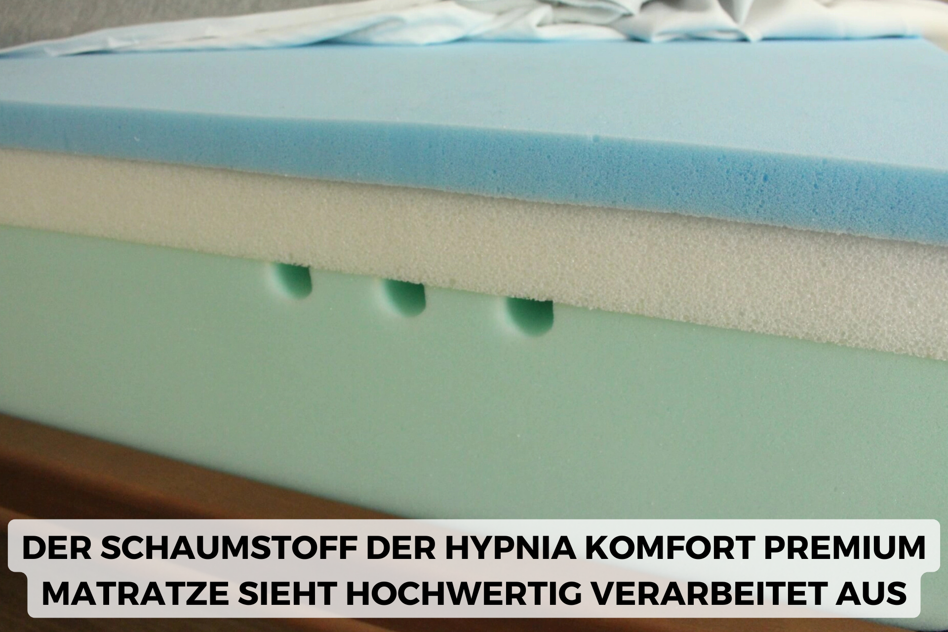 Kühlender Schaumstoff der Hypnia Komfort Premium Matratze